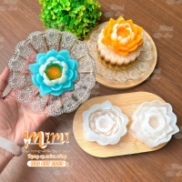 Silicon sen thái thành phẩm 8cm (khuôn trắng mẫu mới)